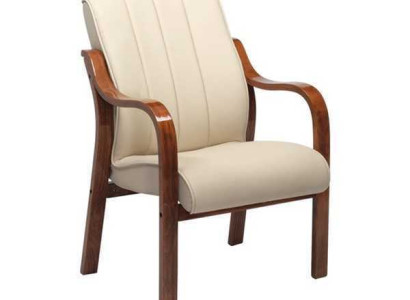 Modern Armchair Study room Office Office Furniture Upholstered Armchair Imitation leather Seat